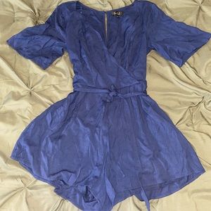 Blue romper